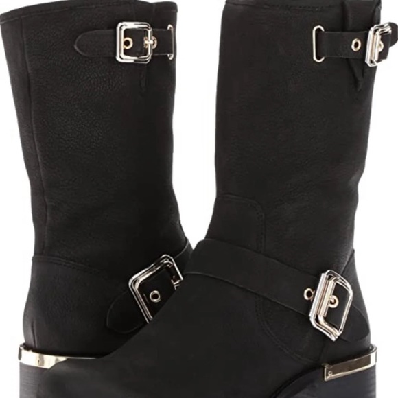 Vince Camuto Shoes - Vince Camuto Women's Windy Motorcycle Boot Size: 9M/40